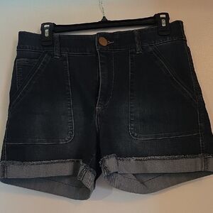 Democracy Sylish Dark Denim Women Shorts